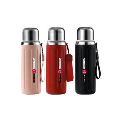 Logo personalizzato 600ml 800ml Acciaio inossidabile Isolata bottiglia d'acqua con OEM / ODM accettabile