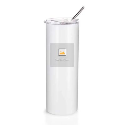Natale 20oz Slimny Birra Tumbler Isolato Acciaio Inossidabile Tumbler Coppe Con Paglia
