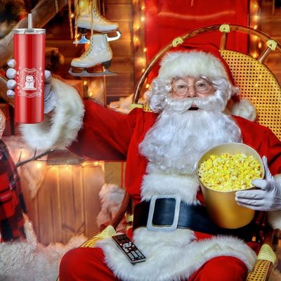 20oz Sublimation Tumblers Occasione Regali Logo personalizzato Granel Tazza di Caffè di Natale