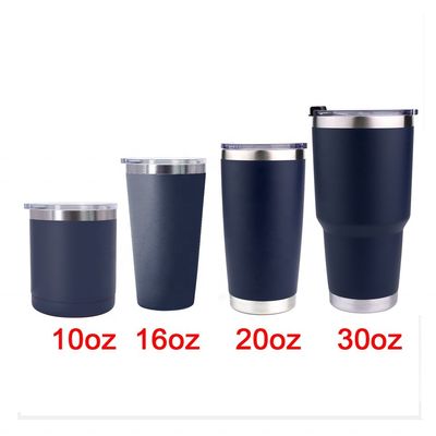 30oz di acciaio inossidabile Tazze di caffè isolanti a vuoto a doppia parete Tazze con coperchio