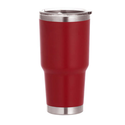 30oz di acciaio inossidabile con cannucce e coperchi