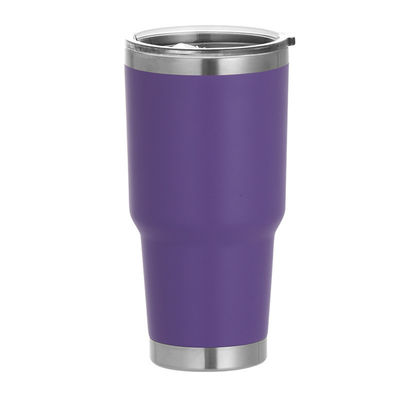 30oz di acciaio inossidabile con cannucce e coperchi