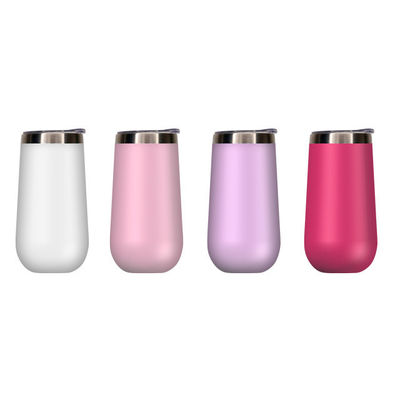 Bambini 10oz 6oz uovo a forma di tazza di vino vuoto isolante in acciaio inossidabile sublimazione Tumbler