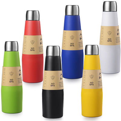 18 OZ Acciaio inossidabile Cola a forma di bottiglia d'acqua Bottina termica Stile di design sportivo