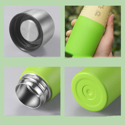 18 OZ Acciaio inossidabile Cola a forma di bottiglia d'acqua Bottina termica Stile di design sportivo