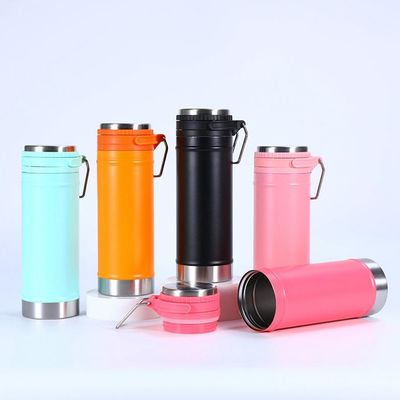 Opzioni di colori multipli 750ml Bottiglia d'acqua metallica Scelta sostenibile per i viaggi all'aria aperta