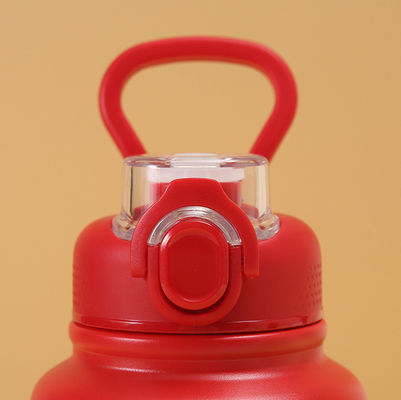 Termo isolante in acciaio inossidabile da 700 ml con coperchio di paglia sostenibile e tutto in uno
