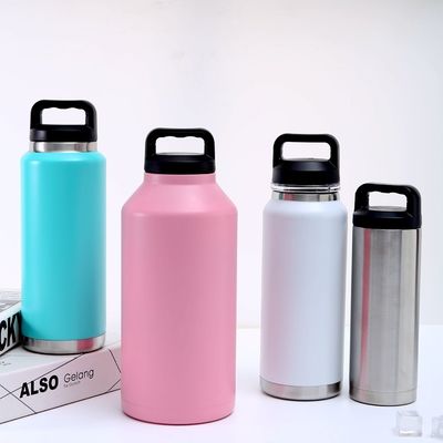 Perfetto per tutti gli appassionati di attività all'aria aperta 18/8 Bottiglia d'acqua isolante in acciaio inossidabile yetys