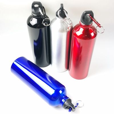 Bottiglia d'acqua per mountain bike con carabiner e acqua bollente applicabile in lega di alluminio