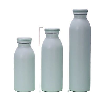 Bottiglia d'acqua in acciaio inossidabile con vernice morbida di gomma 350ml/600ml Isolata a doppia parete