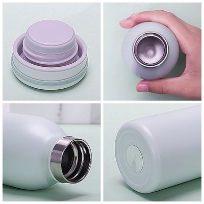 350ml/600ml Bottiglia sportiva a doppia parete isolata in acciaio inossidabile con logo personalizzato